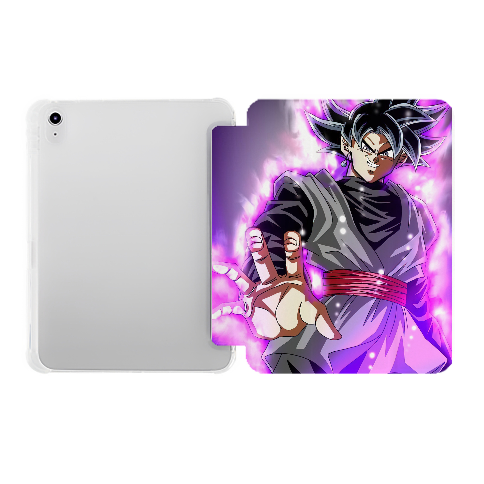 （画像用） ドラゴンボール DRAGON BALL IPad ケース ペン収納付き 三つ折りスタンド PUレザー×シリコン 対応機種9.5/10.5/10.9インチ